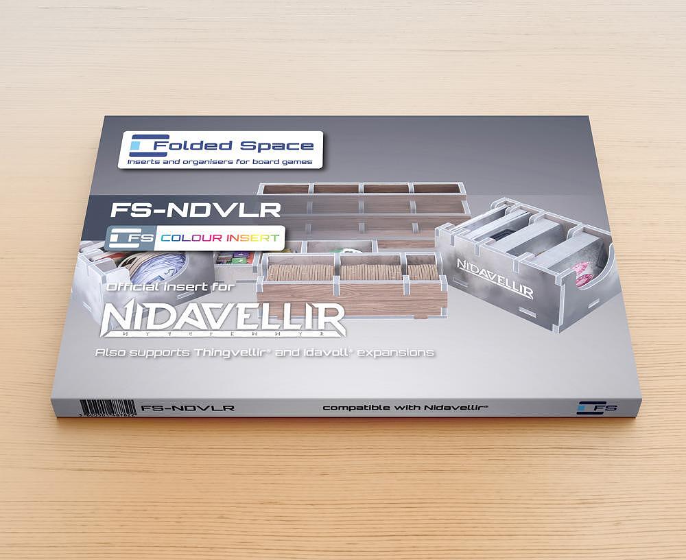 Folded Space FS-NDVLR Nida Vellir game insert organizer kit