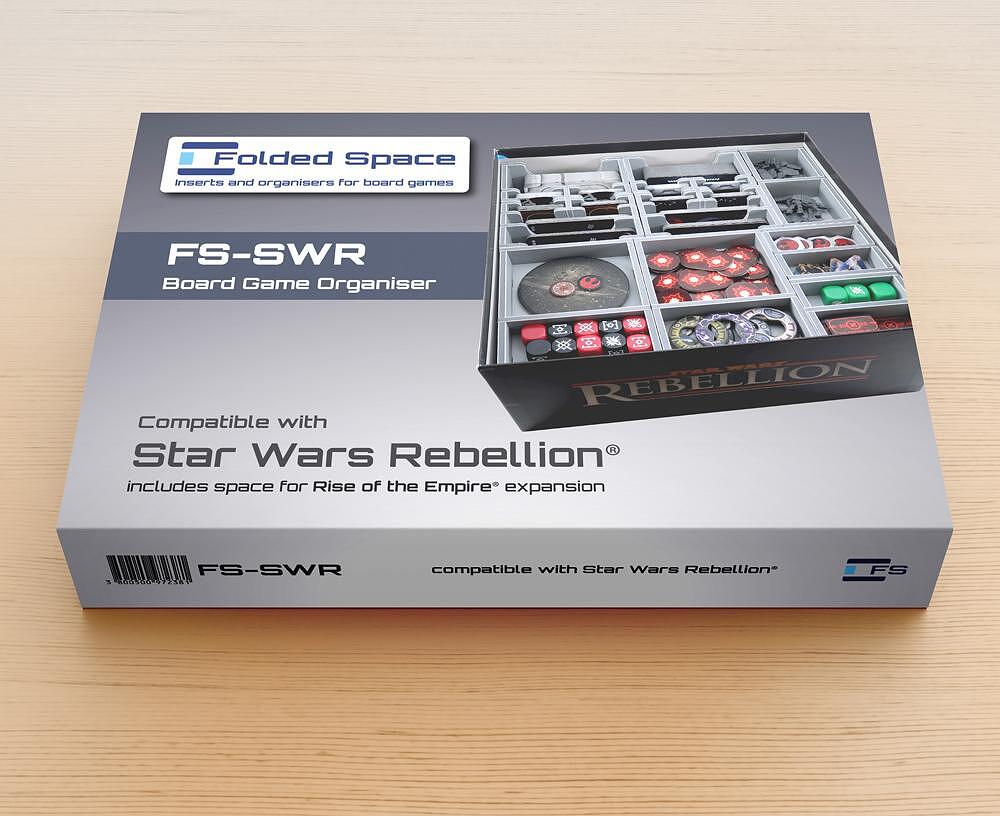 FS-SWR compatible with Star Wars Rebellion board game organiser and Rise of the Empire expansion