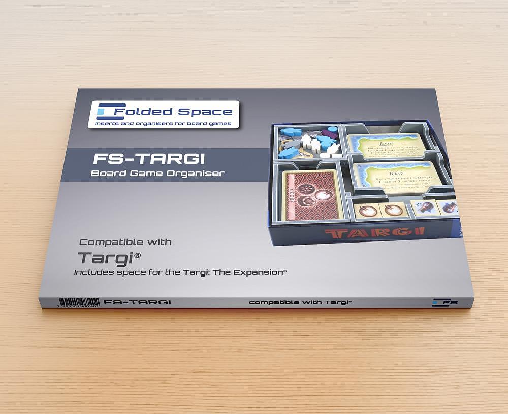 Box cover of Folded Space - Game Inserts for Targi