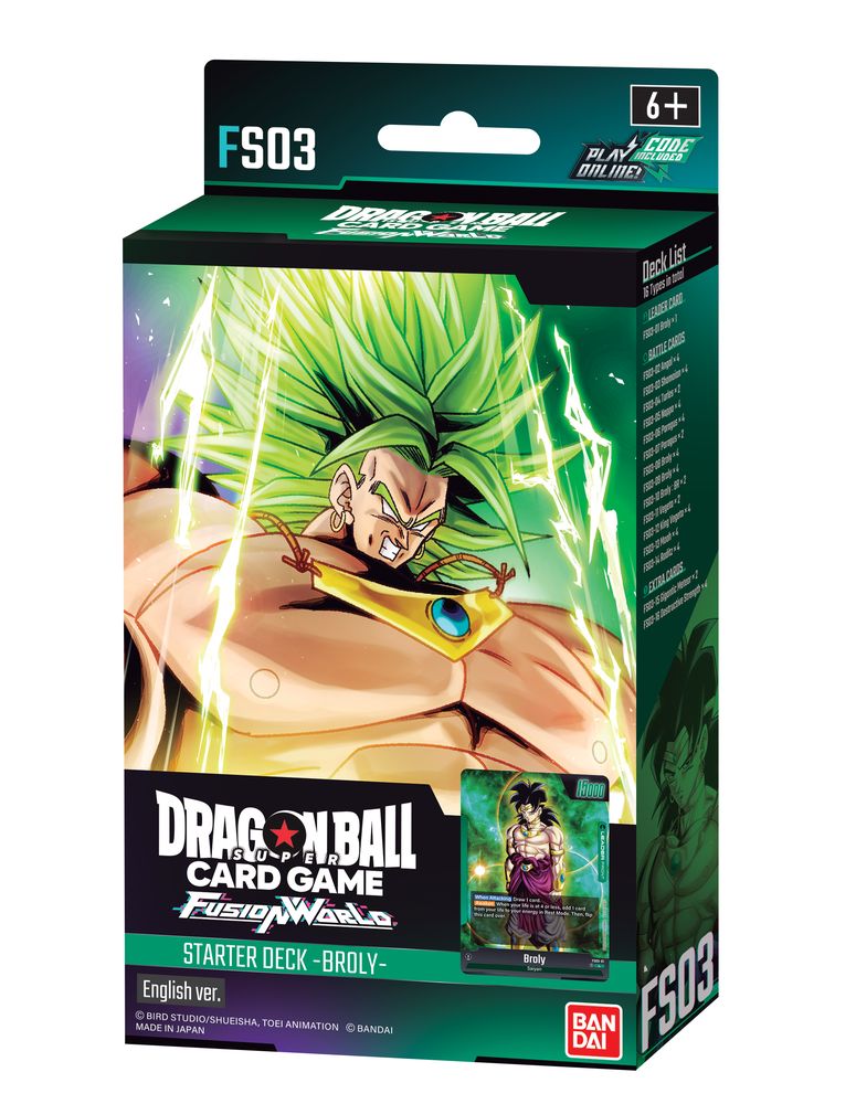 Dragon Ball Super Card Game - Fusion World Starter Deck