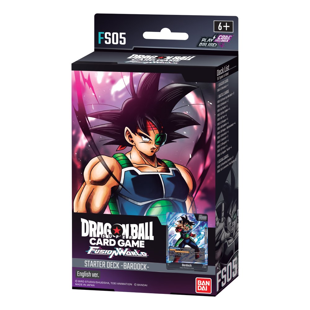 Dragon Ball Super Card Game - Fusion World Bardock Starter Deck [FS05]