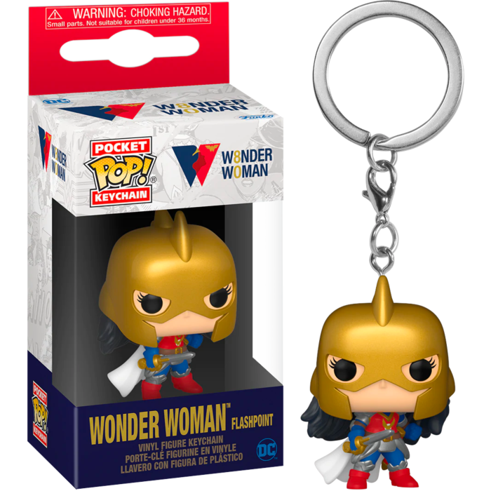 Wonder Woman 80th - Flashpoint Pop! Keychain - Good Games