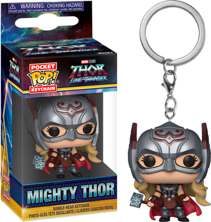 Thor 4: Love and Thunder - Mighty Thor Pocket Pop! Keychain - Good Games