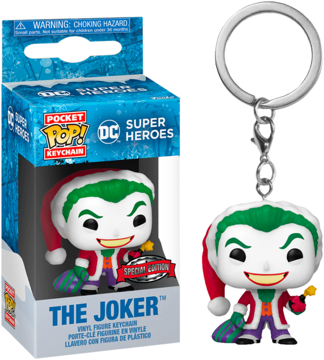 DC - Joker Holiday Pop! Keychain RS - Good Games