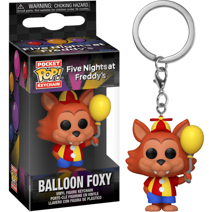FnaF - Balloon Foxy Pop! Keychain - Good Games