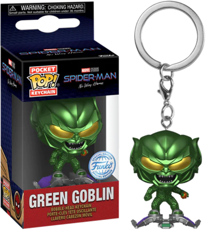 Spiderman: NWH - Gn Goblin w/Bomb Pop! Keychain RS - Good Games