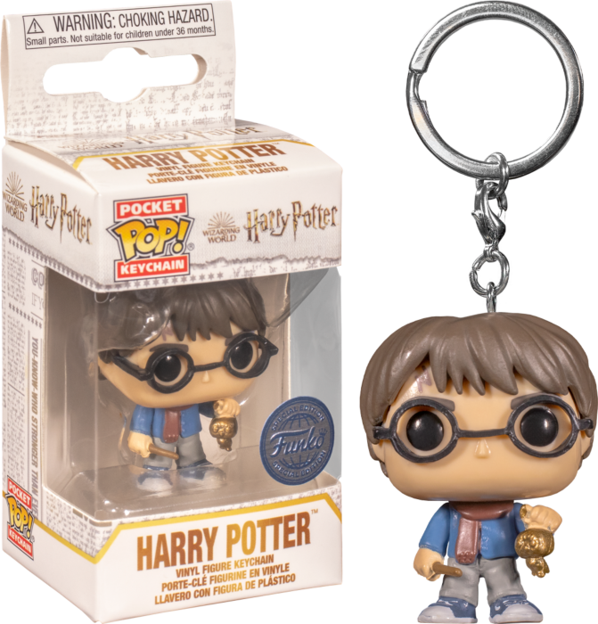 Harry Potter - Harry Holiday Pop! Keychain - Good Games