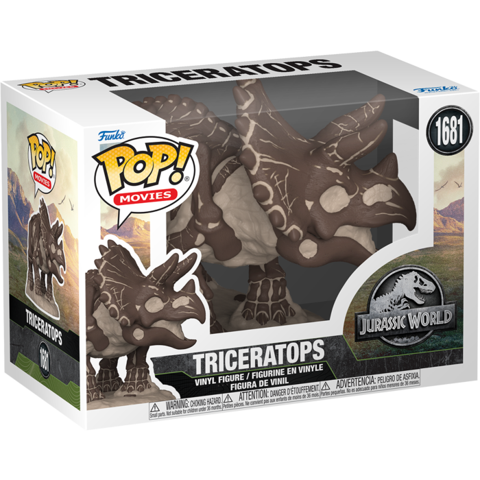 Jurassic Park - Triceratops Fossil Pop! - Good Games