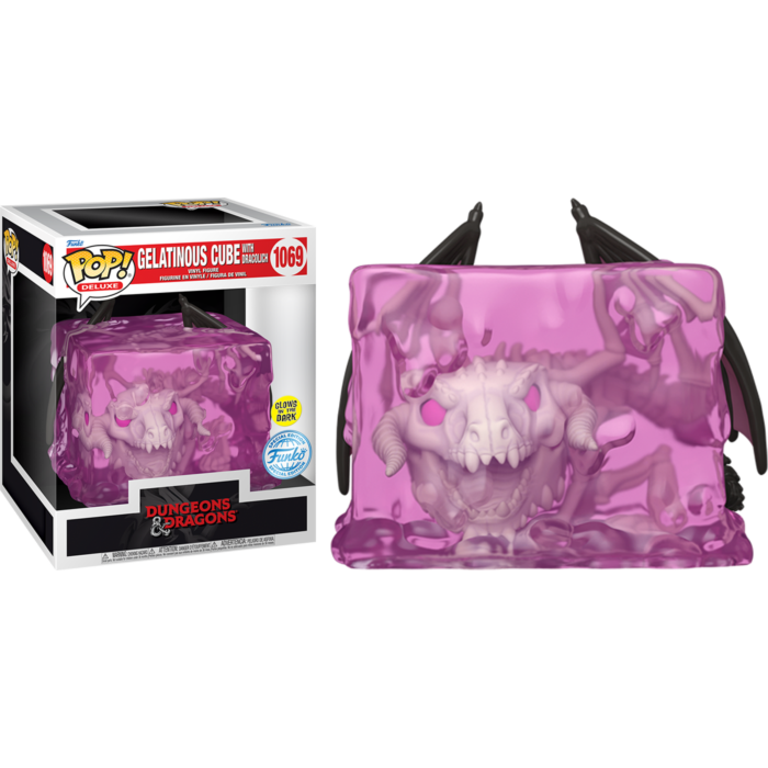 Gelatinous Cube with Dracolich US Exclusive Glow Pop! Deluxe - Good Games