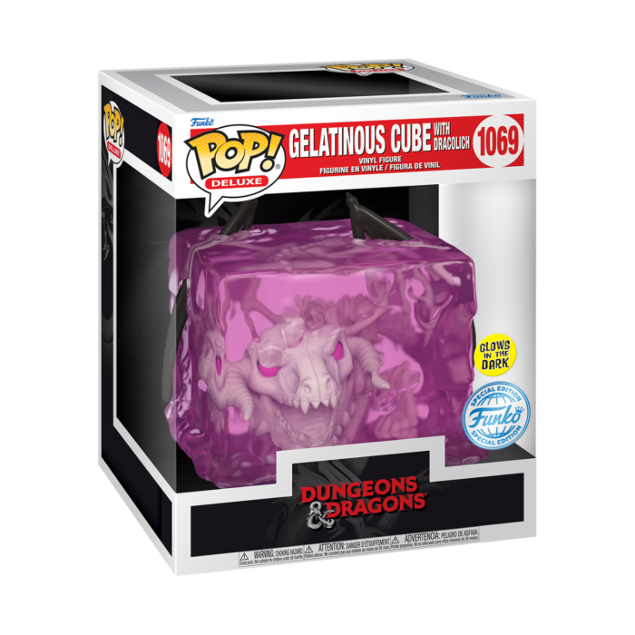 Gelatinous Cube with Dracolich US Exclusive Glow Pop! Deluxe - Good Games