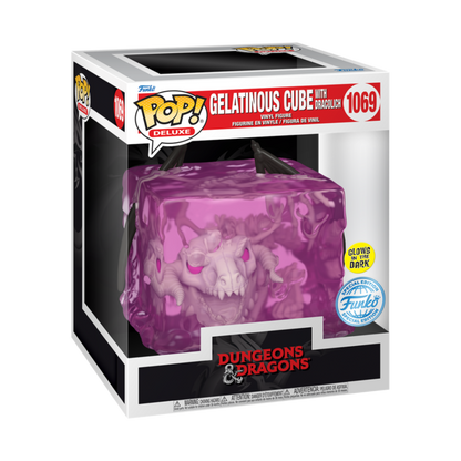 Gelatinous Cube with Dracolich US Exclusive Glow Pop! Deluxe - Good Games