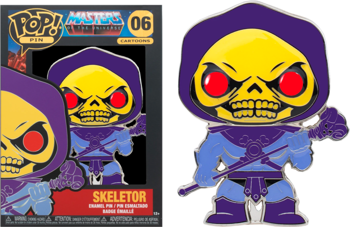 Masters of the Universe - Skeletor w/glow eyes 4 Pop! Enamel Pin - Good Games