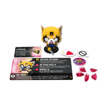 Funkoverse Aggretsuko 100 1pk Strategy Board Game - Good Games