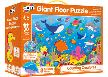 Galt - Counting Creatures Giant Floor Puzzle 30 Pieces