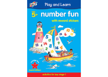 Galt - Number Fun Sticker Reward Book