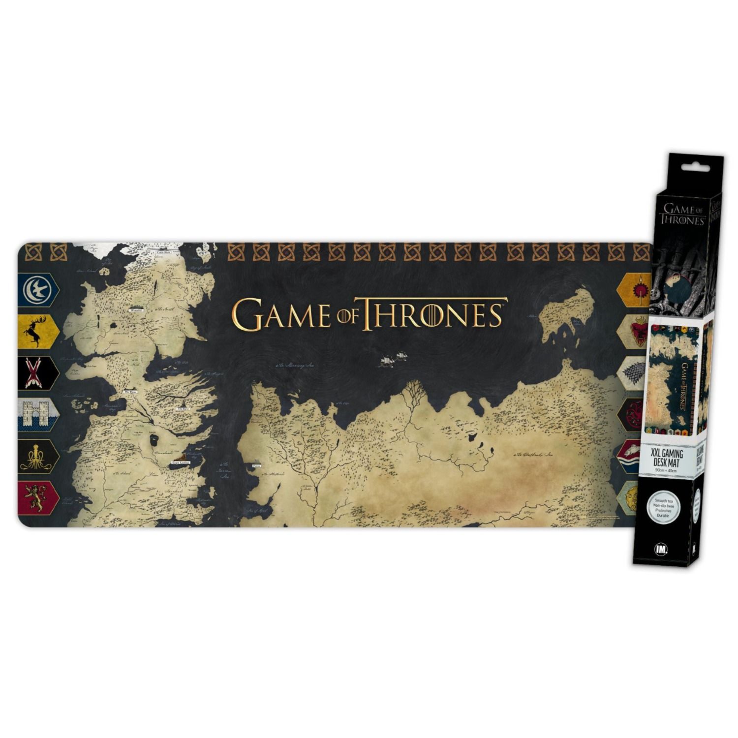 Game of Thrones - Westeros Map - XXL Gaming Mat - Good Games