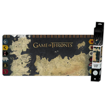 Game of Thrones - Westeros Map - XXL Gaming Mat - Good Games