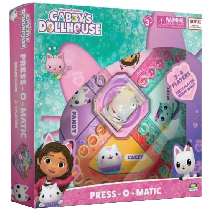 Press-O-Matic - Gabbys Dollhouse - Good Games