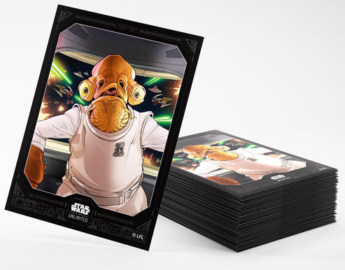 Gamegenic Star Wars Unlimited Art Sleeves - Admiral Ackbar - Good Games