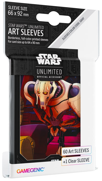 Gamegenic Star Wars Unlimited Art Sleeves - General Grievous - Good Games