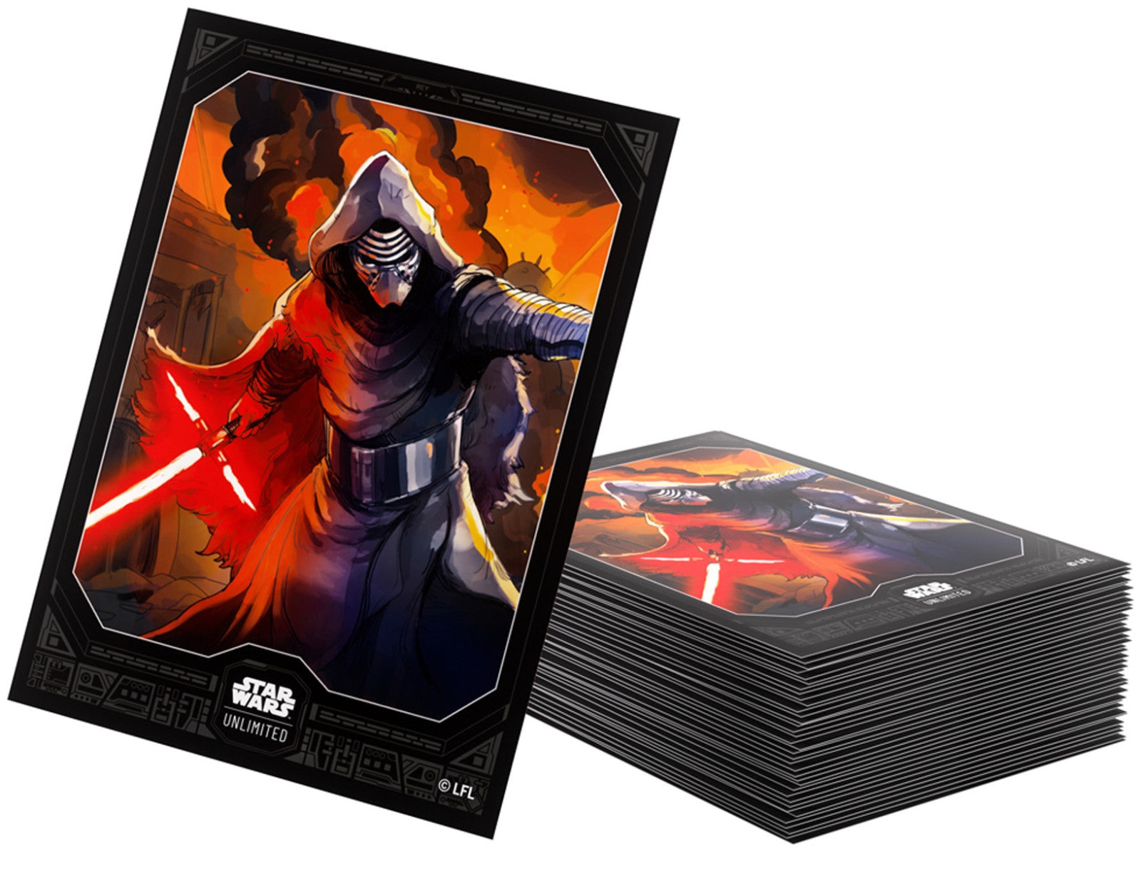 Gamegenic Star Wars Unlimited Art Sleeves - Kylo Ren - Good Games