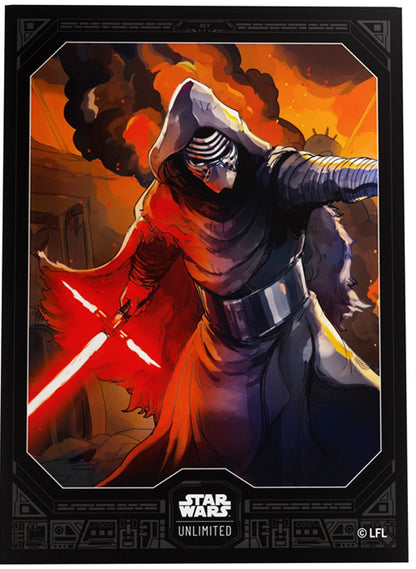 Gamegenic Star Wars Unlimited Art Sleeves - Kylo Ren - Good Games