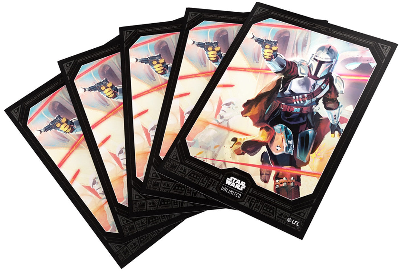 Gamegenic Star Wars Unlimited Art Sleeves - Mandalorian - Good Games