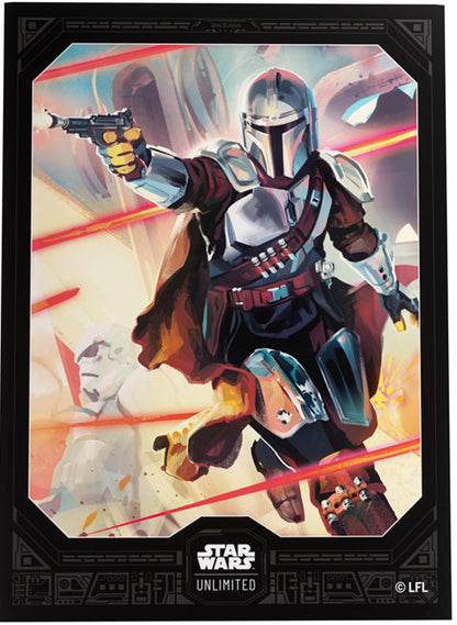 Gamegenic Star Wars Unlimited Art Sleeves - Mandalorian - Good Games