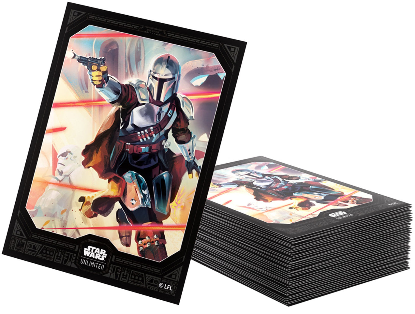 Gamegenic Star Wars Unlimited Art Sleeves - Mandalorian - Good Games