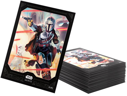 Gamegenic Star Wars Unlimited Art Sleeves - Mandalorian - Good Games
