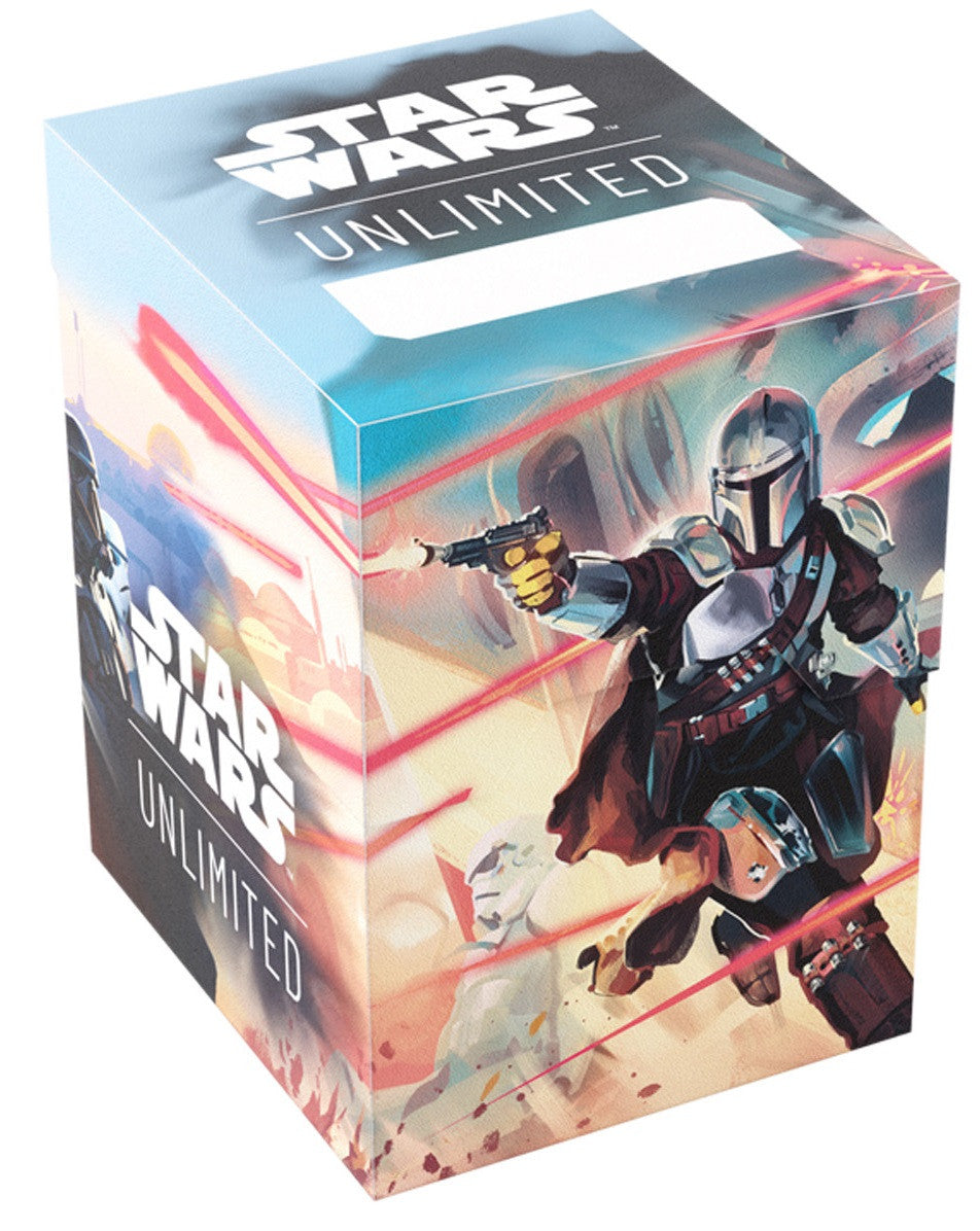 Gamegenic - Star Wars Unlimited Soft Crate - Mandalorian/Moff Gideon