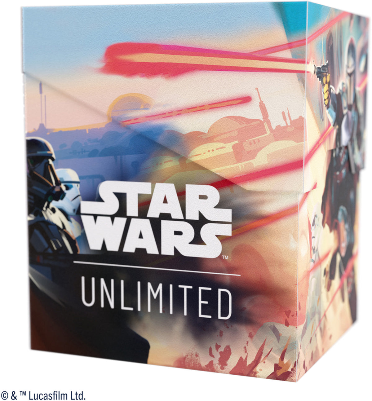 Gamegenic - Star Wars Unlimited Soft Crate - Mandalorian/Moff Gideon