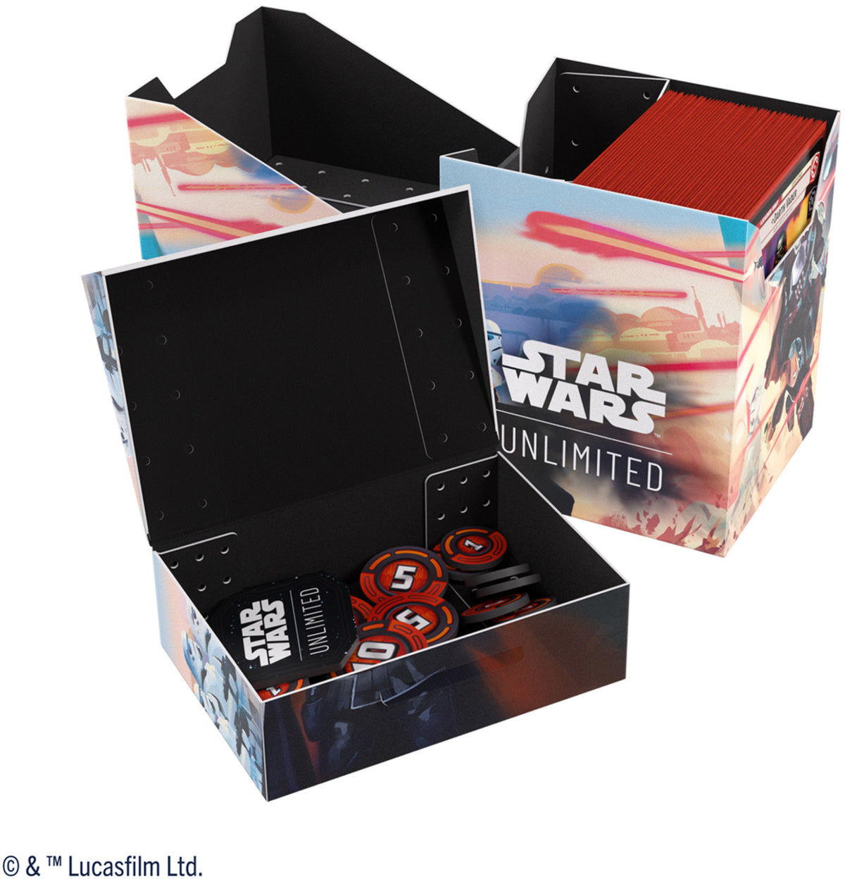 Gamegenic - Star Wars Unlimited Soft Crate - Mandalorian/Moff Gideon