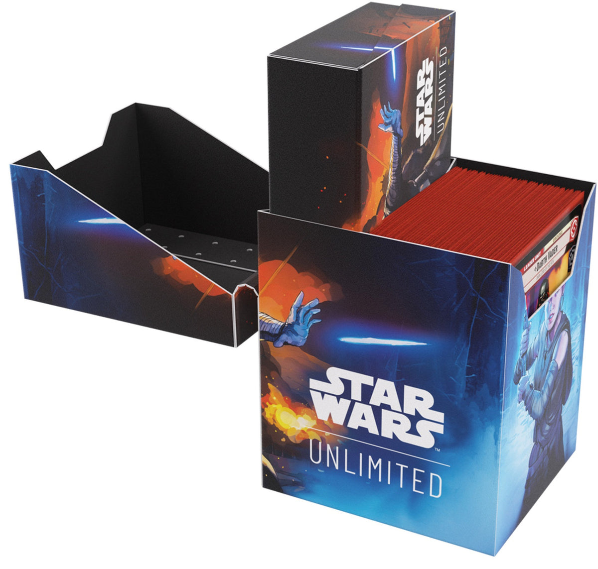 Gamegenic - Star Wars Unlimited Soft Crate - Rey/Kylo Ren