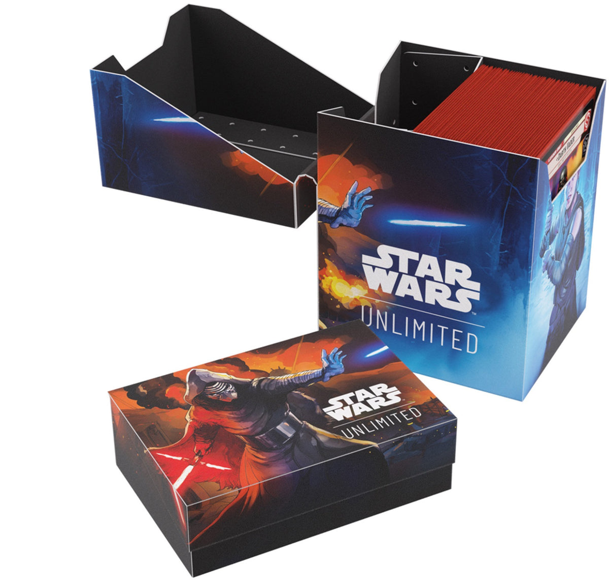Gamegenic - Star Wars Unlimited Soft Crate - Rey/Kylo Ren