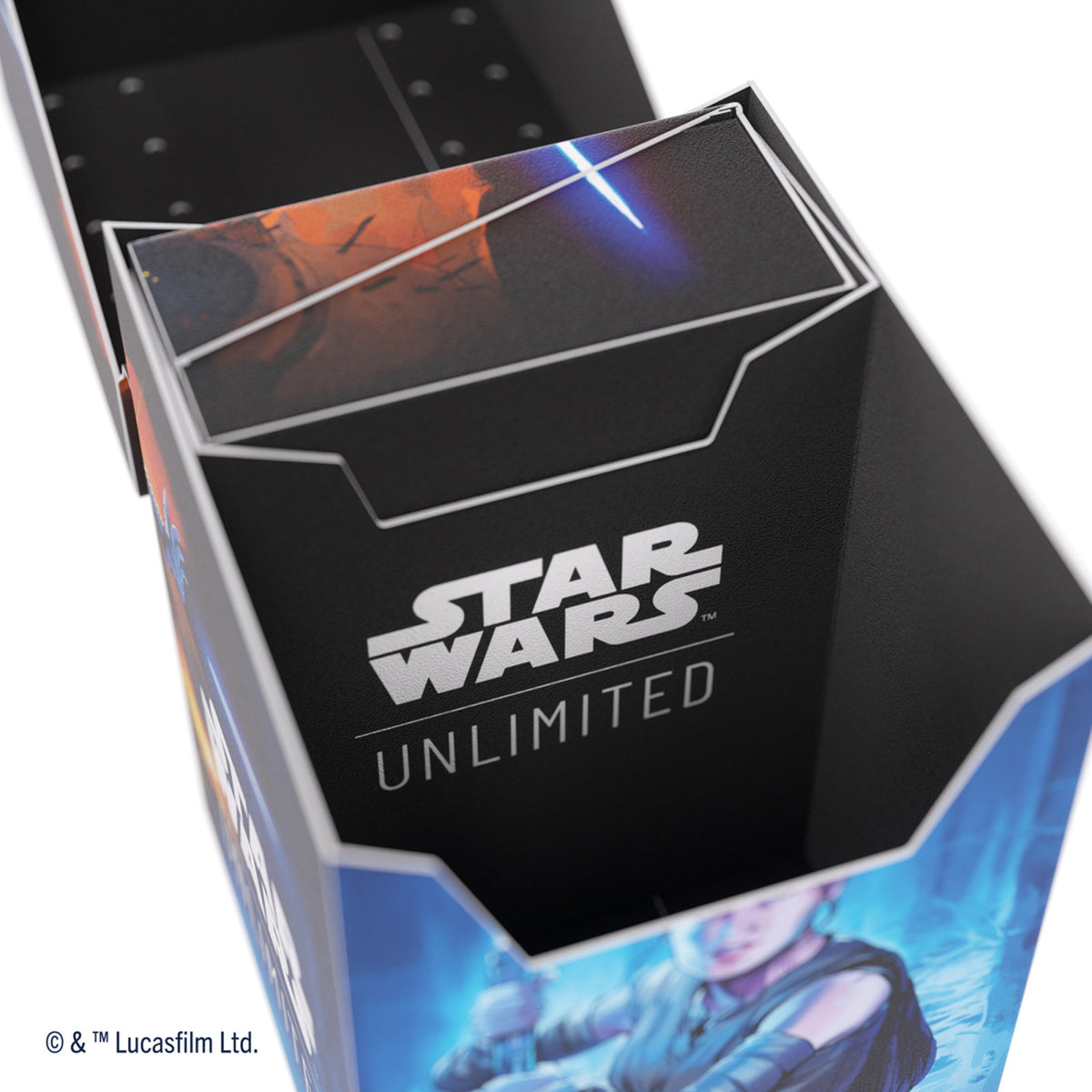 Gamegenic - Star Wars Unlimited Soft Crate - Rey/Kylo Ren