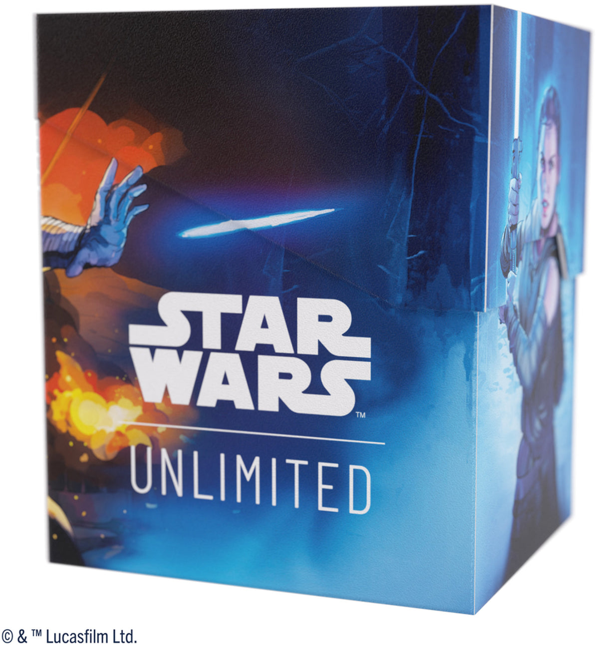 Gamegenic - Star Wars Unlimited Soft Crate - Rey/Kylo Ren