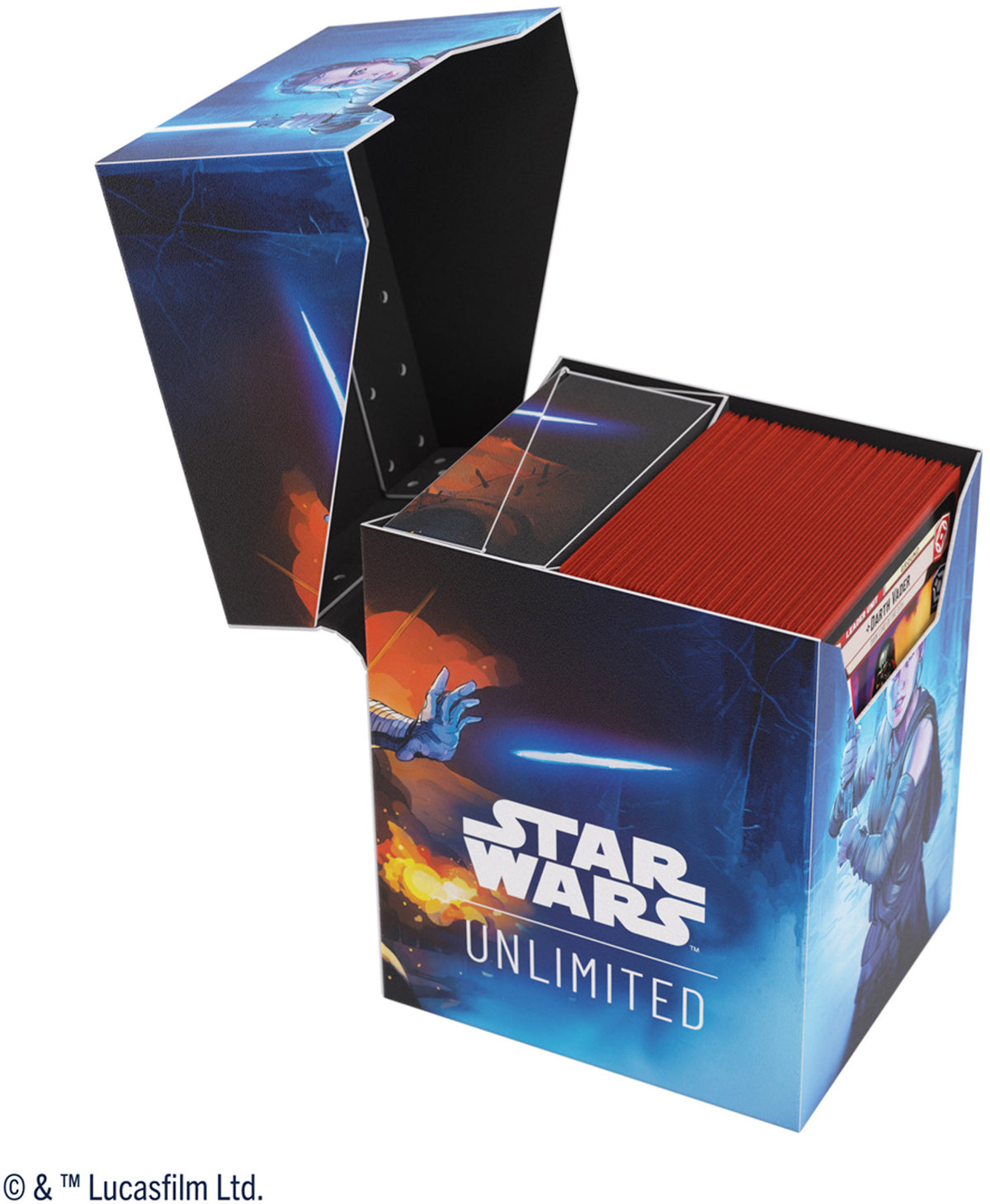 Gamegenic - Star Wars Unlimited Soft Crate - Rey/Kylo Ren
