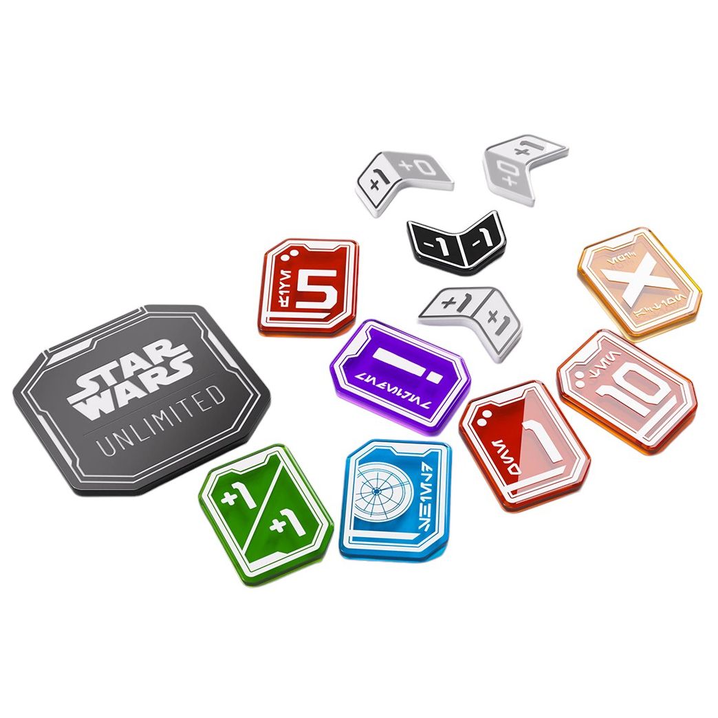 Gamegenic Star Wars Unlimited Acrylic Tokens - Good Games