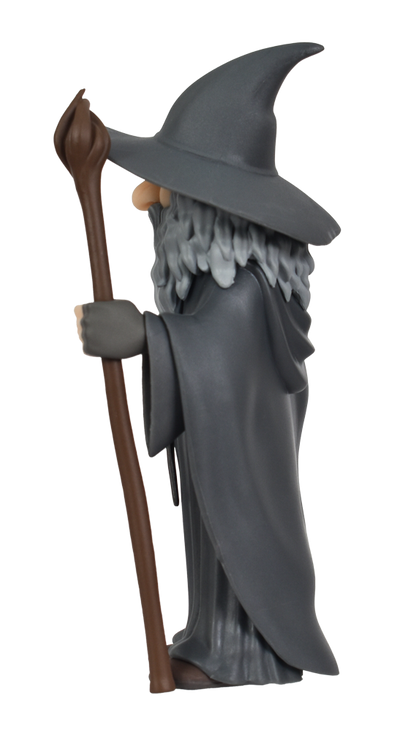 Gandalf Minix figure close-up showcasing hat and face