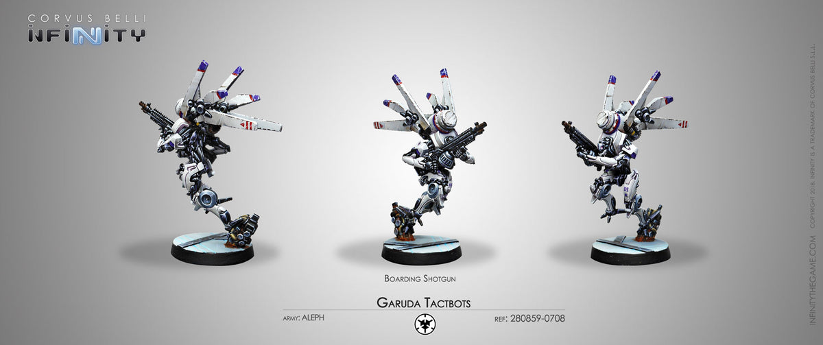 Infinity - Aleph Garuda Tactbots - Boarding Shotgun