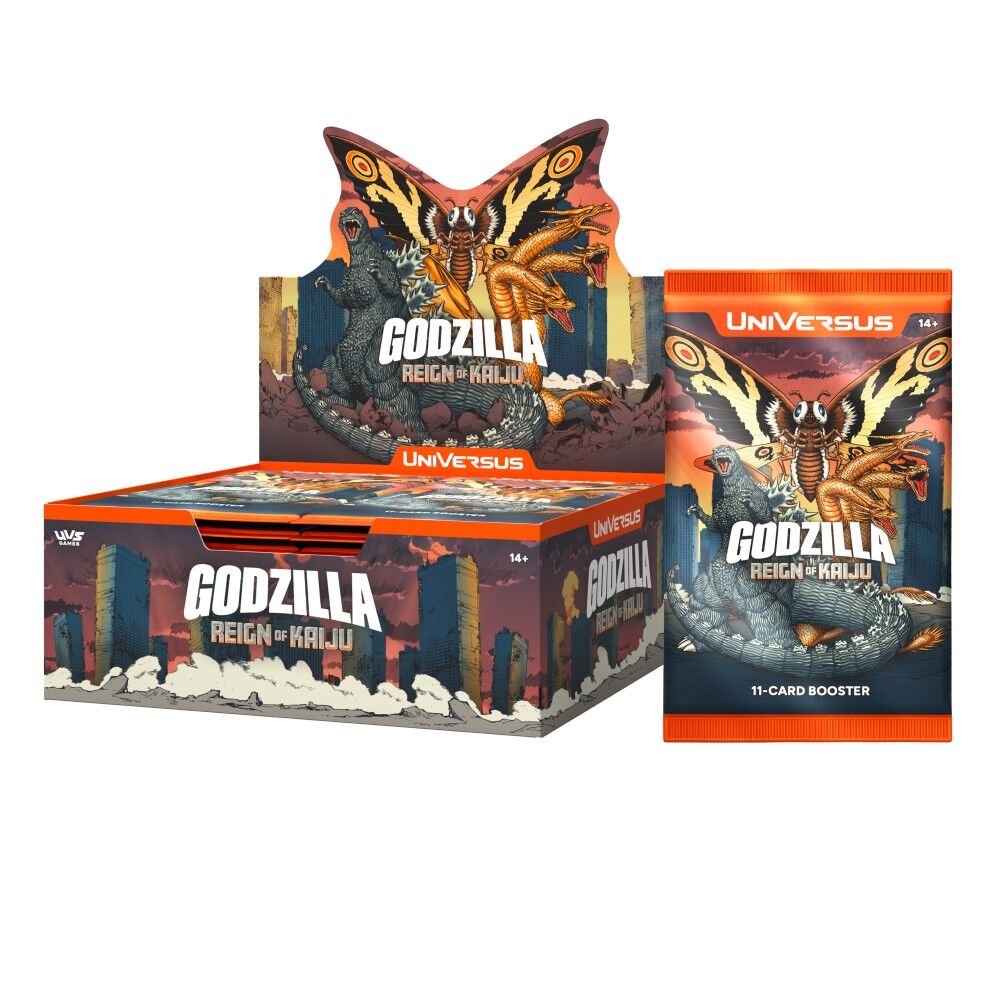 UniVersus: Booster Display - Godzilla: Reign of Kaiju Booster Box