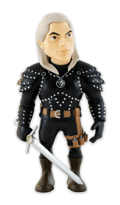 Side profile of Geralt showcasing armor and details