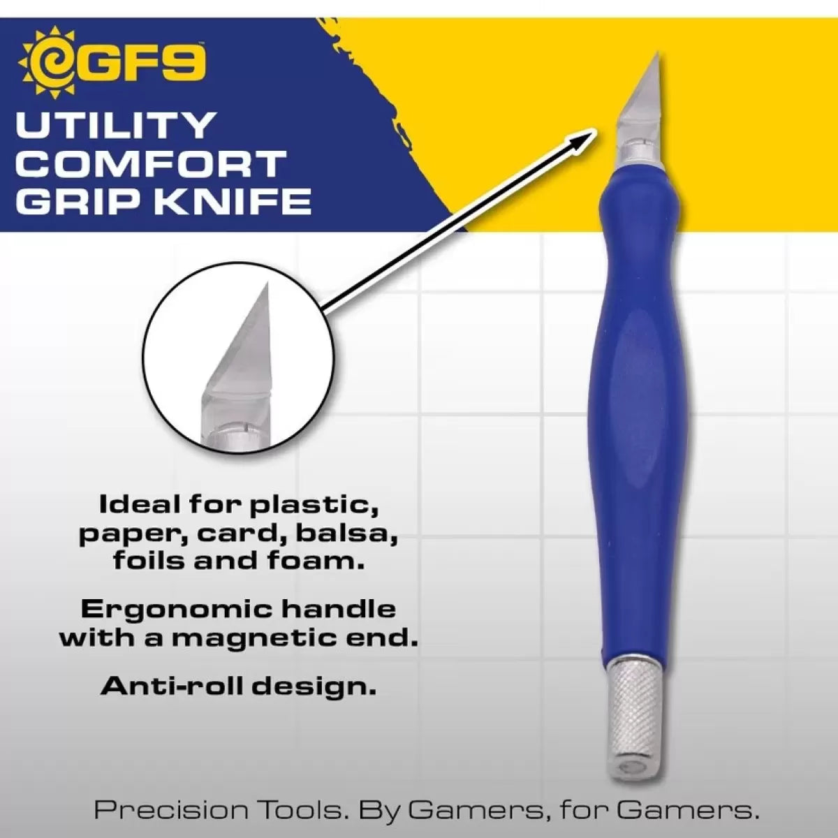 Precision Hobby Tools - Utility Comfort Grip Knife - Good Games