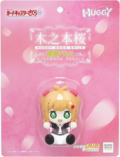 Cardcaptor Sakura Kinomoto Sakura Huggy Good Smile figure in school uniform packaging