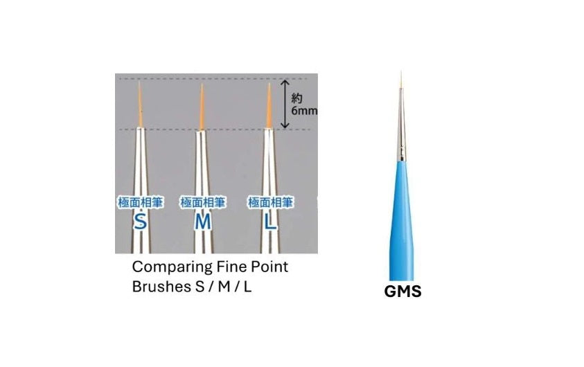 GodHand Brushwork PRO Fine Point Brush Small - Good Games