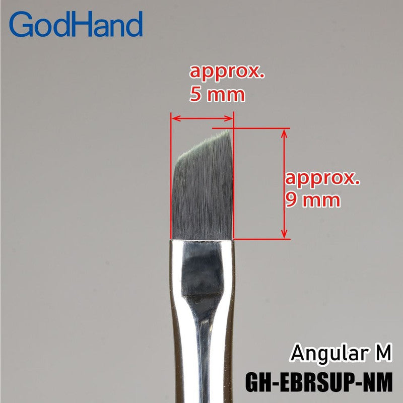 GodHand - Brushwork Softest Angular Paint Brush Medium - Good Games