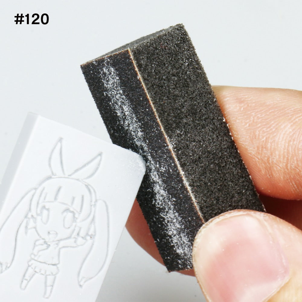 GodHand - Kamiyasu Sanding Stick 12-Piece Set - #120 Grit 10mm - Good Games