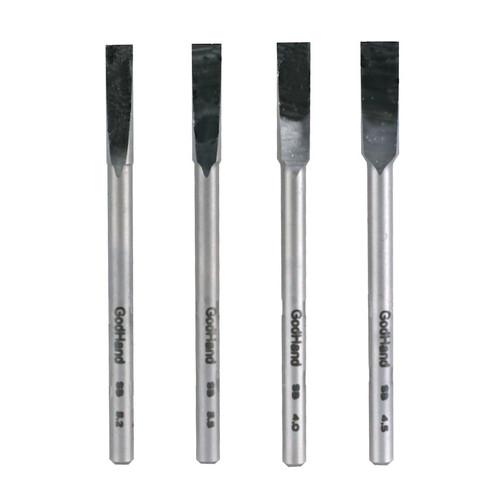 GodHand - Spin Blade Bit 4-Piece Set 3.2-4.5mm Size - Good Games