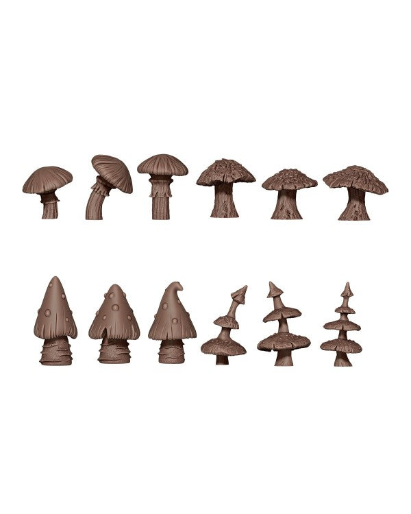 AK Interactive - Basing Bits - Gigant Musrooms - 12 Pieces